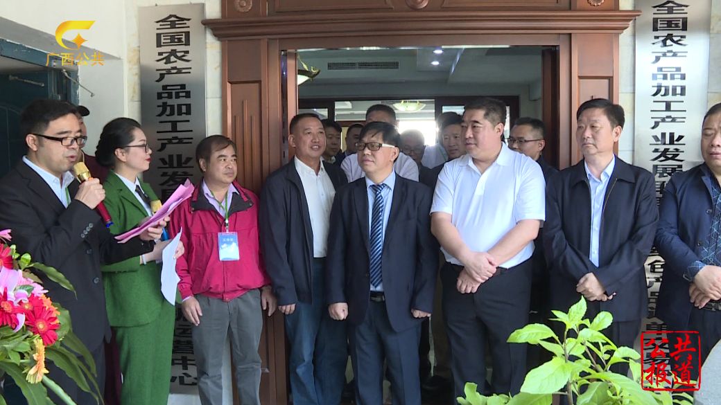 全國農產品加工產業(yè)發(fā)展聯盟（廣西）三中心開啟試運營